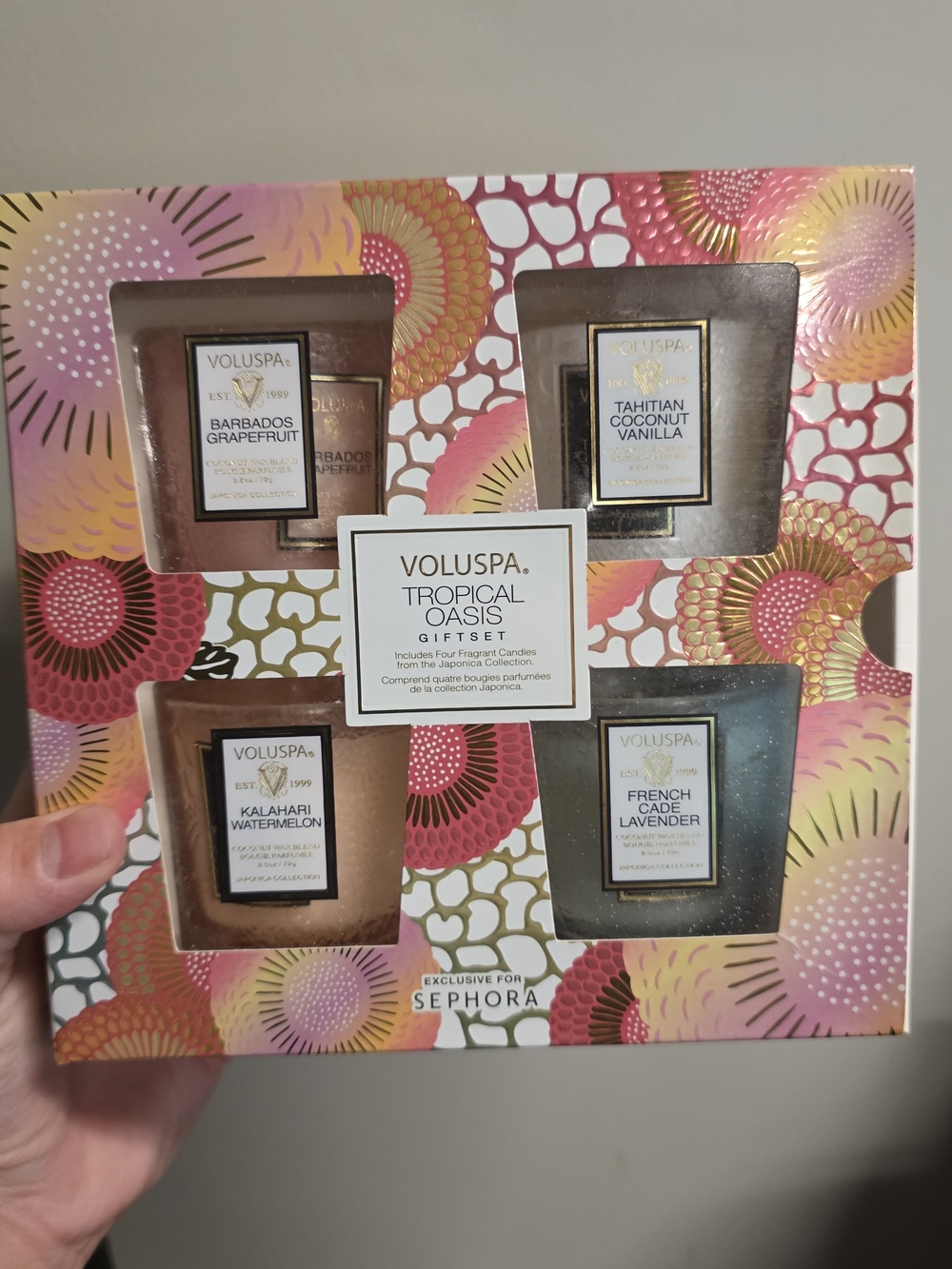 Voluspa Tropical Oasis Giftset - Multi-Color Scented Candles